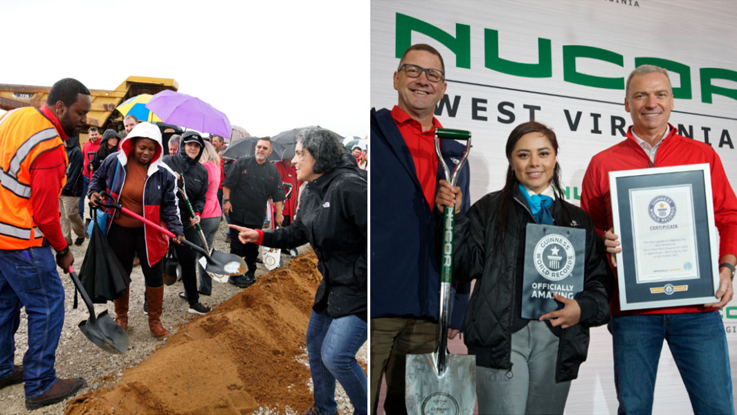 digging relay split image
