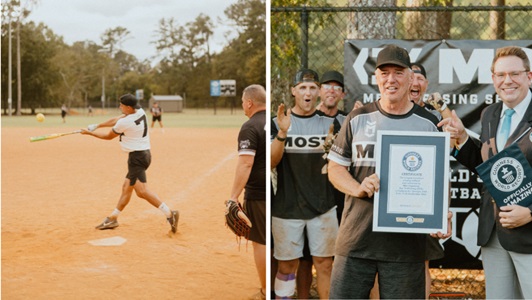 MOST a non-profit in the USA achieves Guinness World Records title for longest marathon playing softball