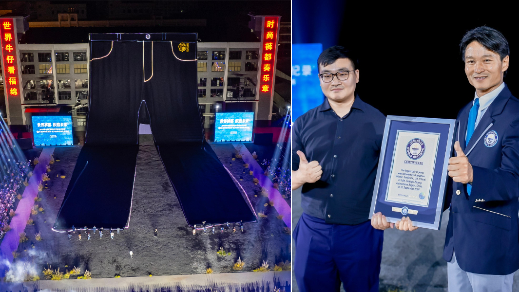 split-image-of-largest-pair-of-jeans-with-GWR-certificate-presentation