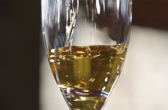 glass of wine