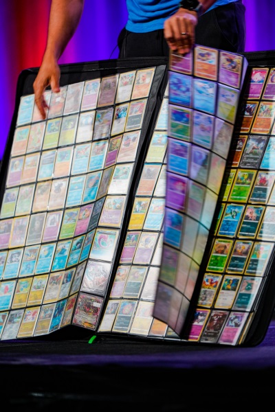 Card trading binder