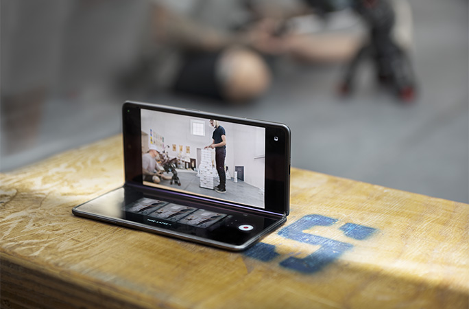 Build being captured on HONOR phone