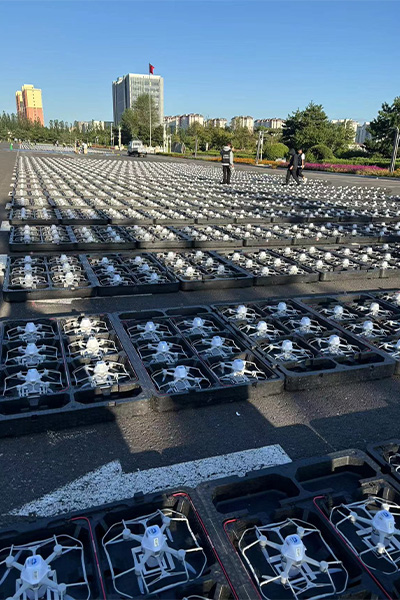 drones on the ground