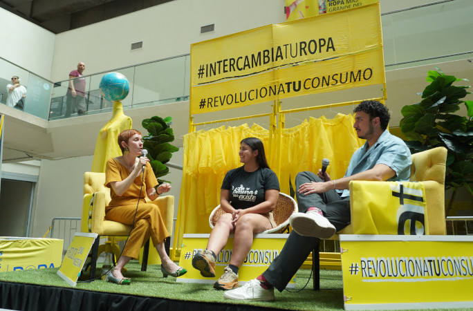 Professionals doing their speech