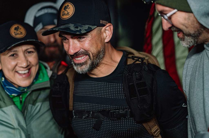 Close up of Mark smiling