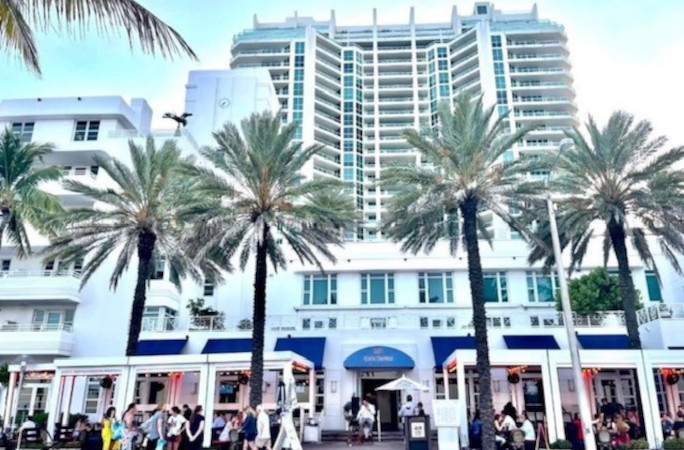 Exterior of the restaurant