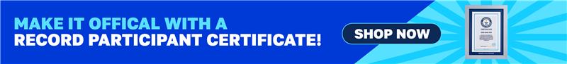 Record Certificate of Participation banner