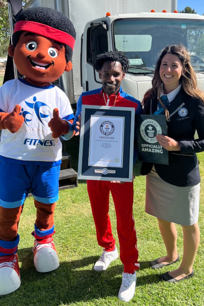 Adjudicator, CF Fitness, and the mascot