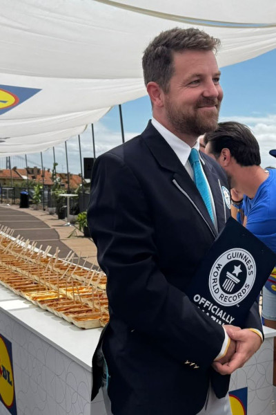 Richard the Adjudicator at the event