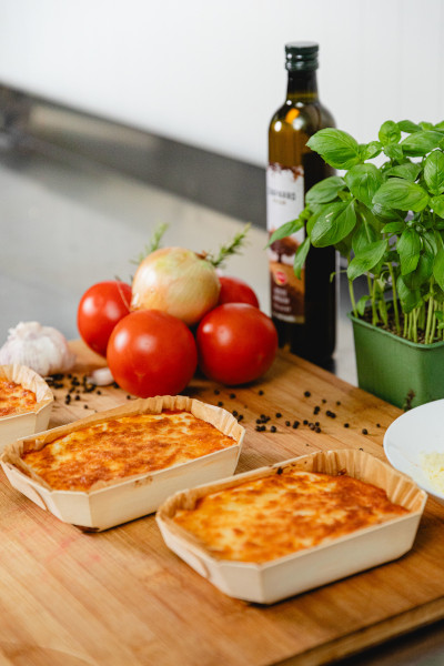Finished LIDL lasagne