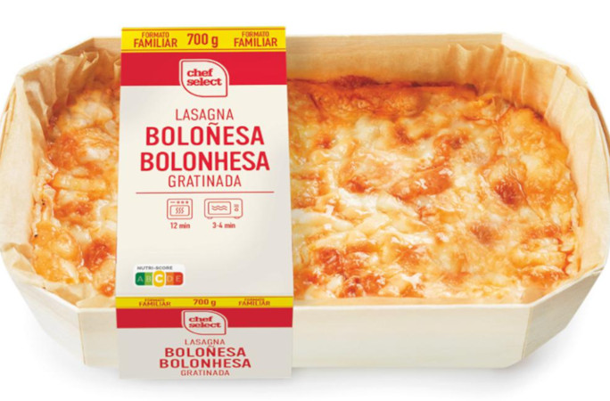 Prepackaged LIDL lasagne