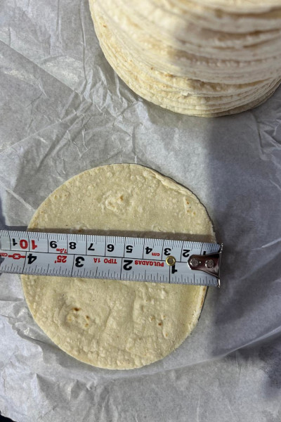 Measuring the tortilla