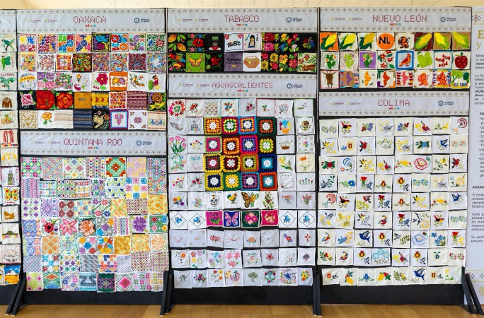 Full photo of the display