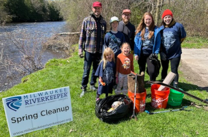 Group photo of a family at the event