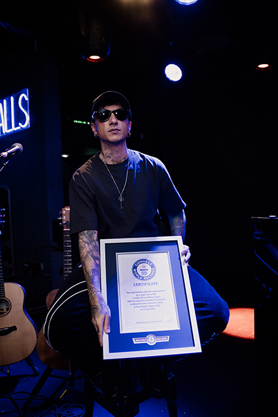 Ultimo with certificate backstage