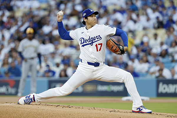 Shohei Ohtani playing