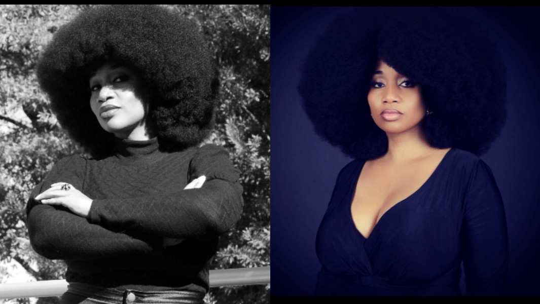 photo-of-aevin-dugas-and-her-afro-and-aevin-dugas-wearing-blue-header