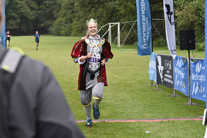 Fastest marathon dressed as a monarch - Virgin Money London Marathon 2021