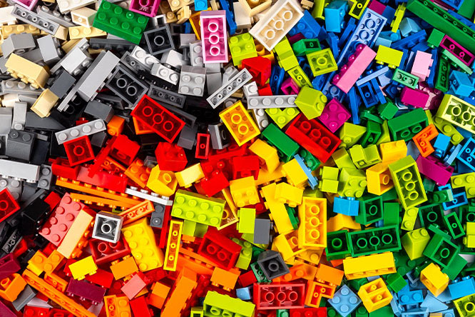 colourful legos