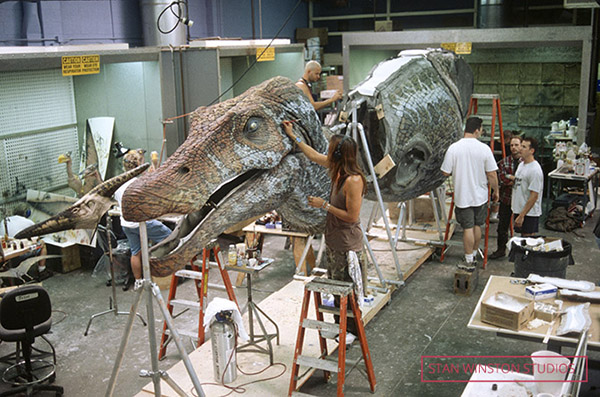 Largest animatronic dinosaur