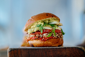Largest veggie burger