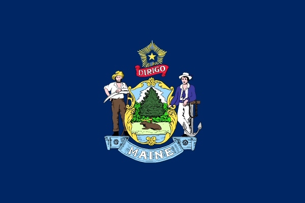 Maine flag