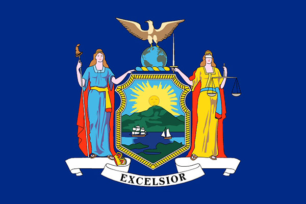 New York flag
