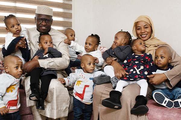 Meet the Miracle Nonuplets
