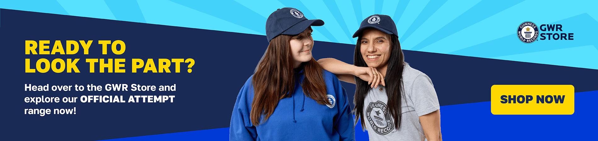 GWR Store official attempt merch banner