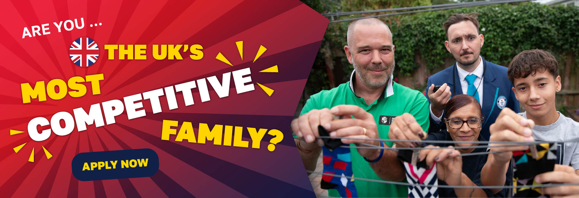 UK Most competitive family at Guinness World Records London 