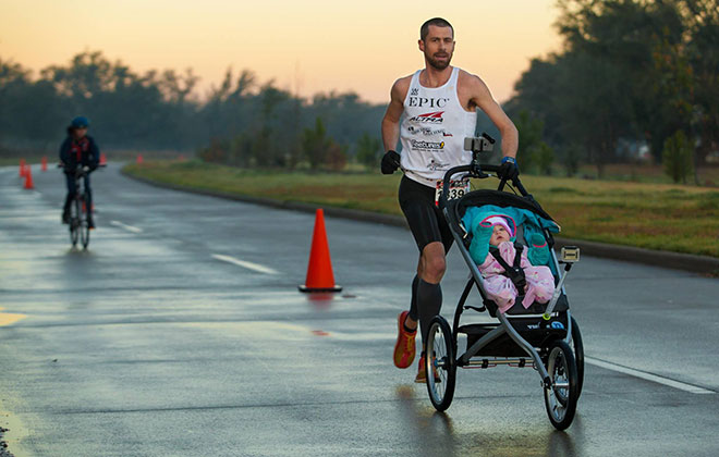 Fastest marathon pushing a pram (male) | Guinness World Records
