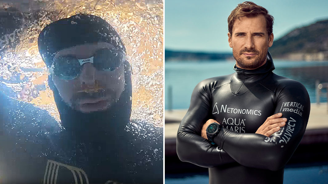 Longest time breath held voluntarily underwater (male)