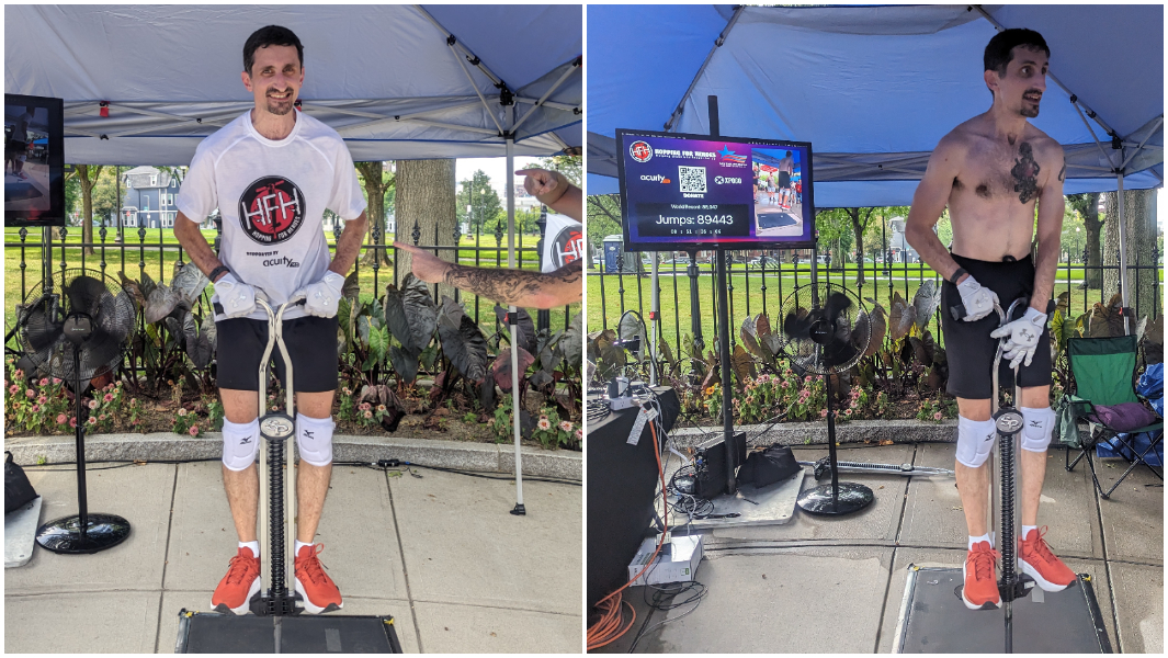 Most consecutive jumps on a pogo stick Guinness World Records