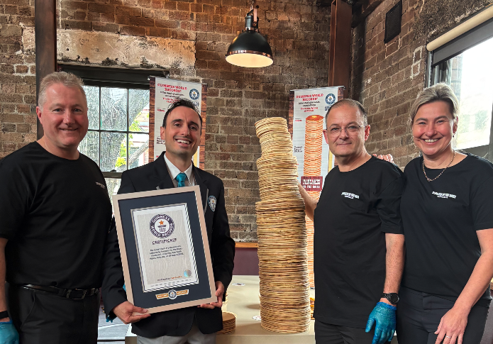 Tallest stack of pancakes | Guinness World Records